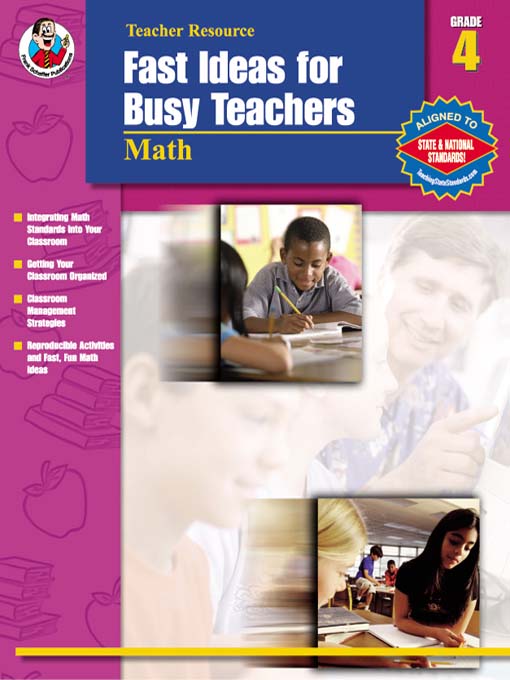 Cover image for Fast Ideas for Busy Teachers: Math, Grade 4